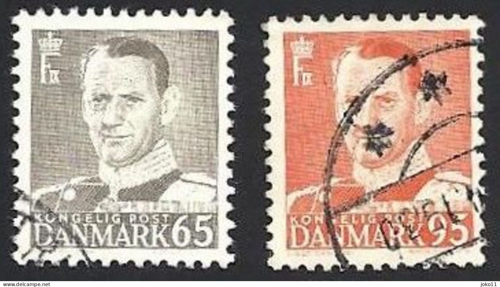 Dänemark 1953, Mi.-Nr. 349-350, Gestempelt - Usati