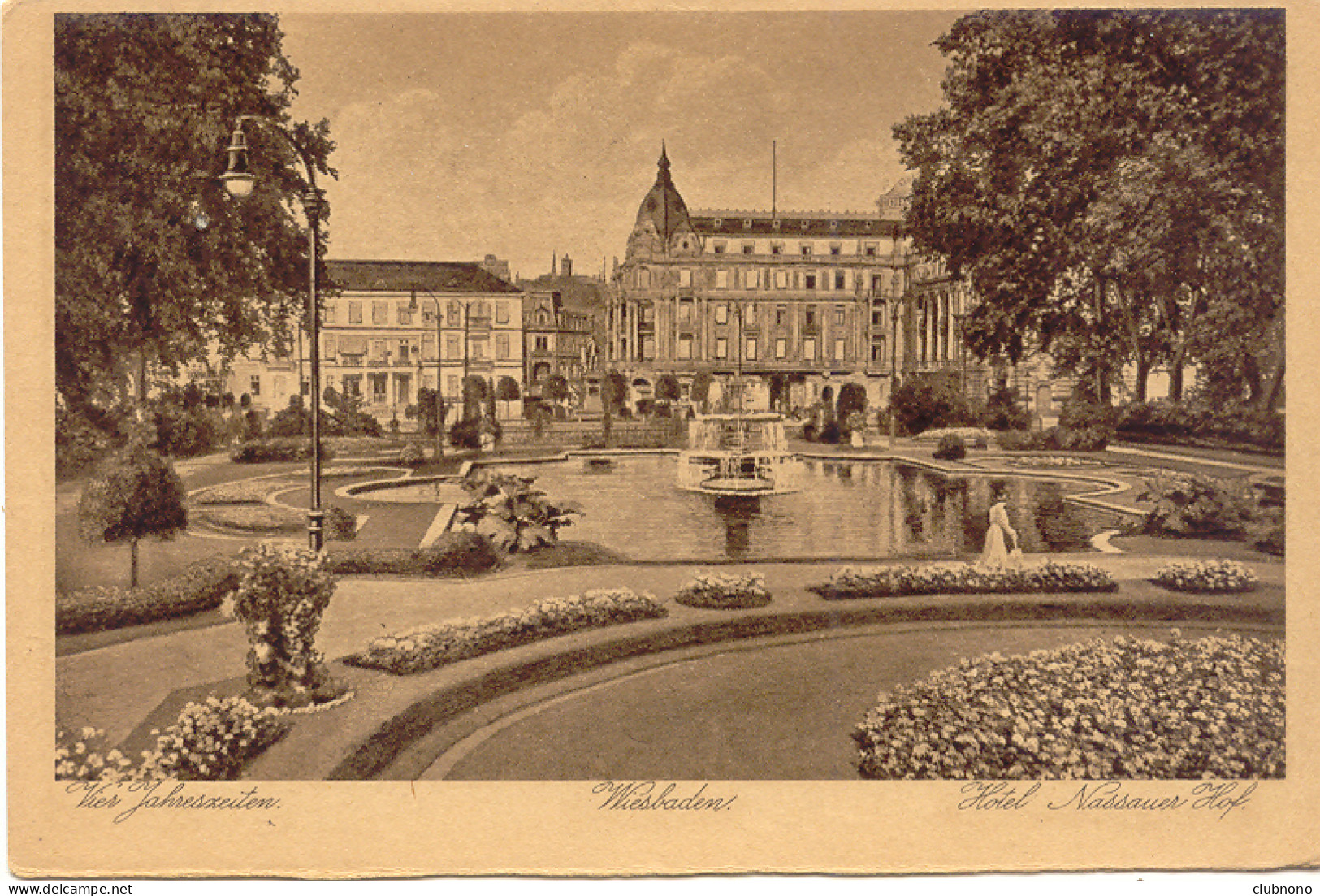 CPA - WIESBADEN - HOTEL NASSAUER HOF. - Wiesbaden