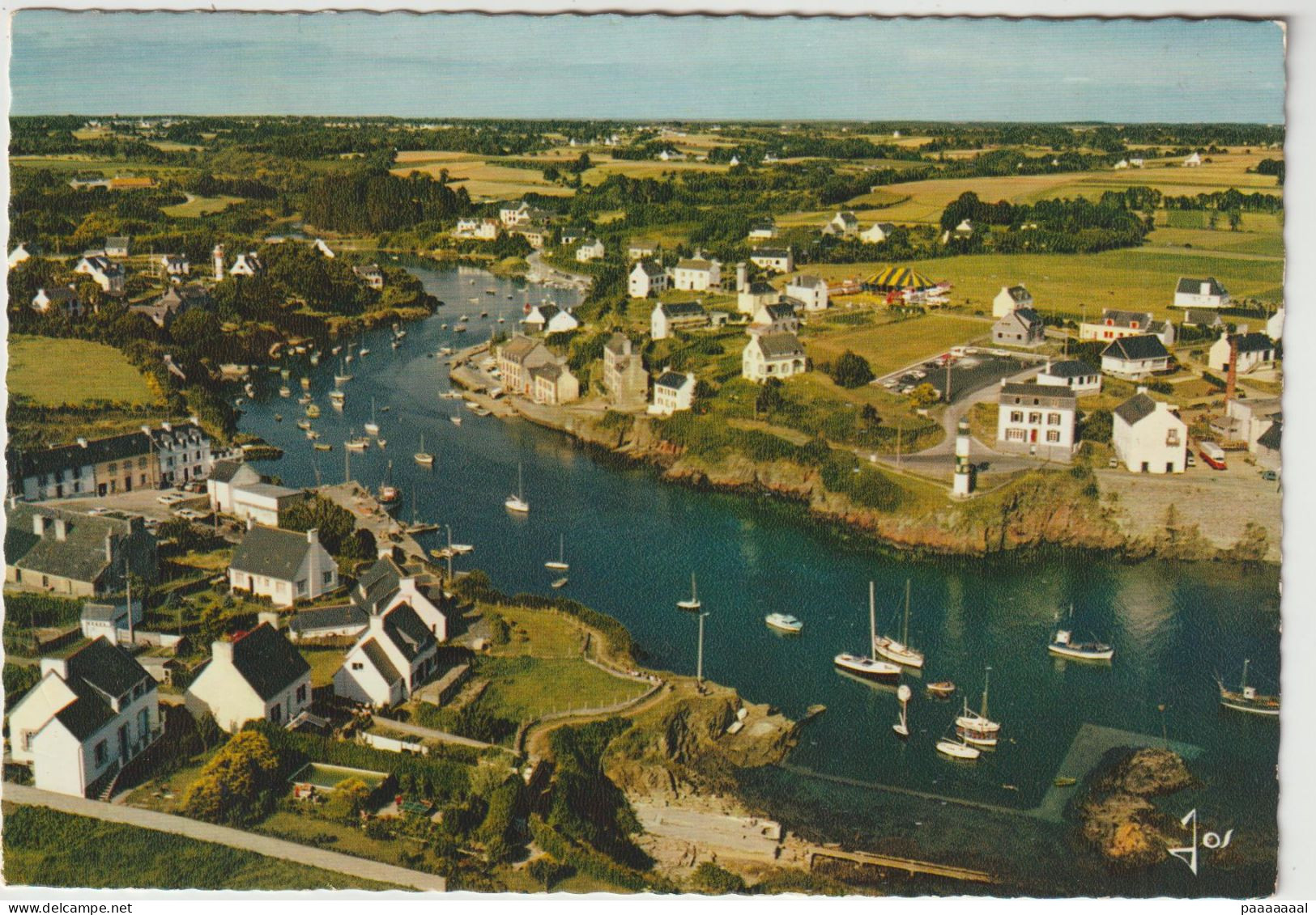 CLOHARS CARNOET DOELAN DOUELAN  LE PORT VUE AERIENNE - Clohars-Carnoët