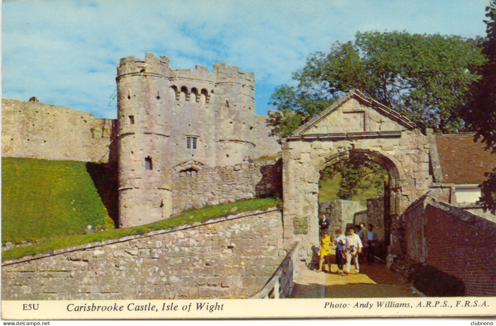 CPSM - CARISBROKKE CASTLE, ISLE OF WIGHT (1970) - Otros & Sin Clasificación