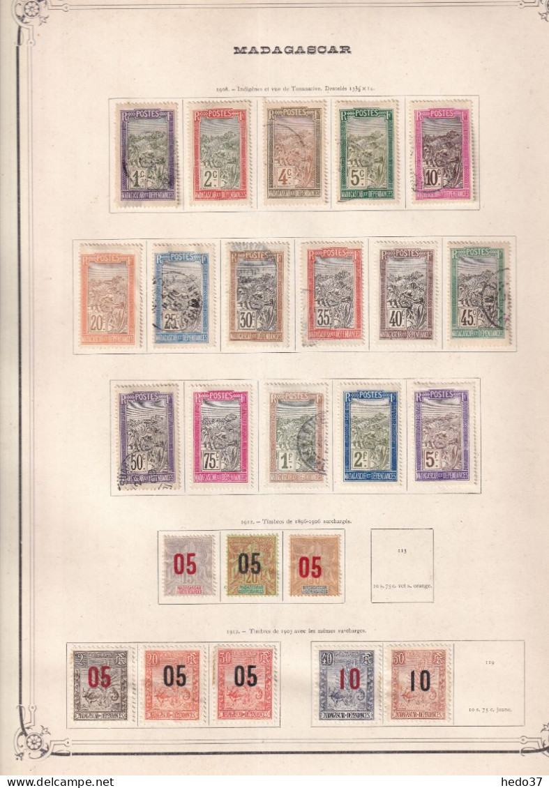 Madagascar - Collection - Neufs Sans Gomme / Oblitérés - B/TB - Unused Stamps