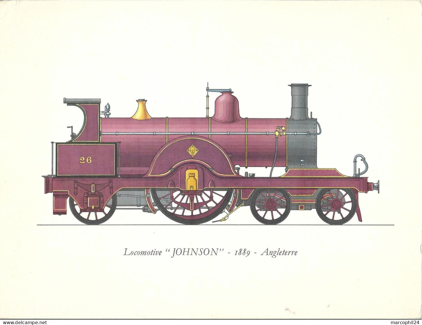 Publicité Pharma + SOFRAMYCINE + Histoire De La LOCOMOTIVE : JOHNSON - Angleterre 1889 + Laboratoires ROUSSEL 1962 - Werbung