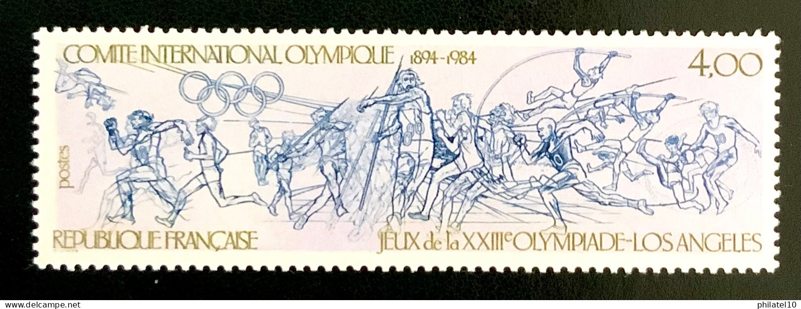 1984 FRANCE N 2314 COMITÉ INTERNATIONAL OLYMPIQUE - NEUF** - Unused Stamps