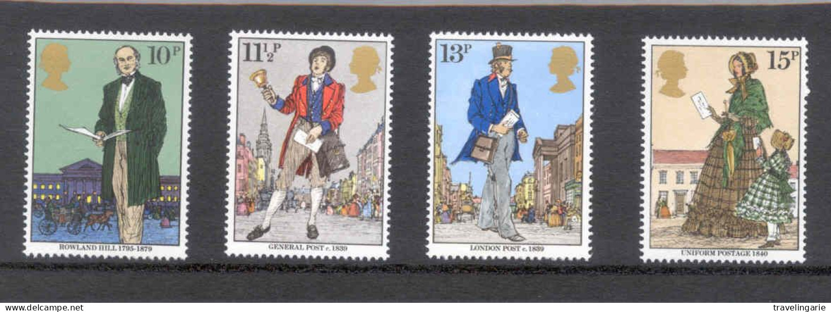 Great Britain 1979 Death Centenary Of Sir Rowland Hill MNH ** - Unused Stamps