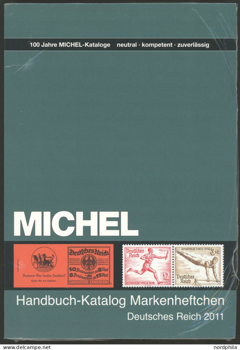 PHIL. KATALOGE Michel: Handbuch-Katalog Markenheftchen Und Kleinbogen Deutsches Reich, Von 2011, Verkaufspreis 98.-, OVP - Philatélie Et Histoire Postale