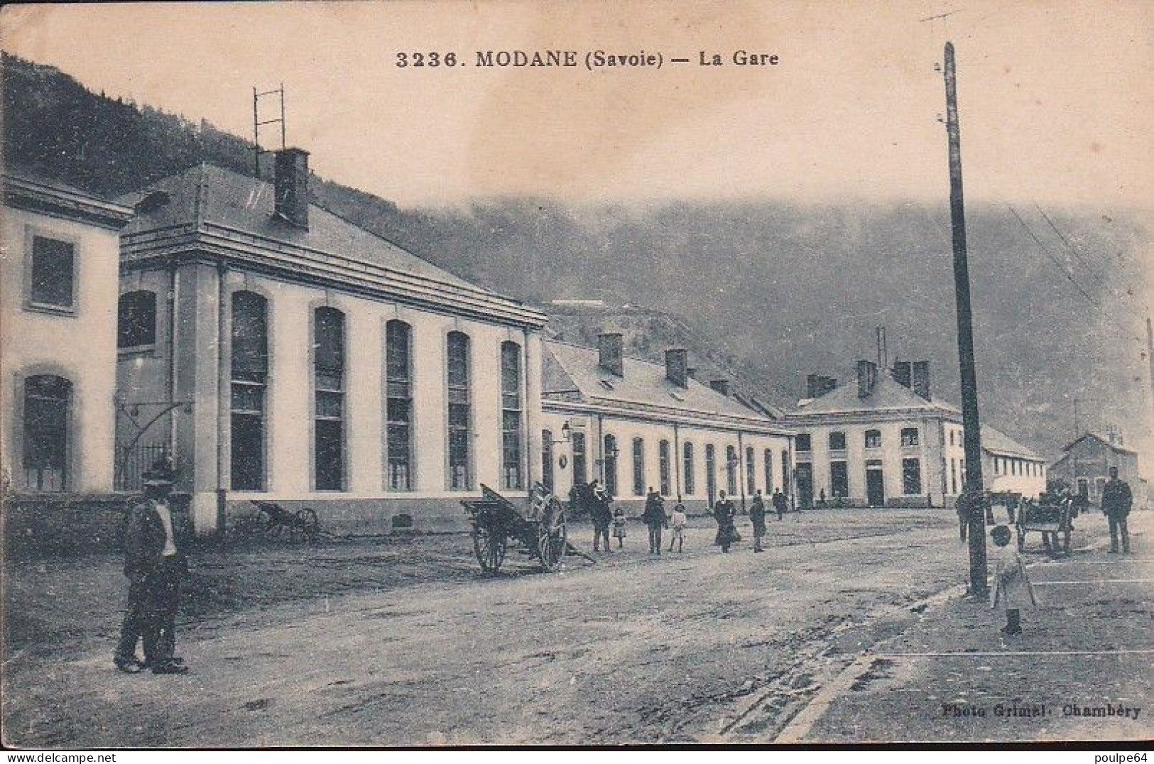 La Gare : Vue Extérieure - Modane