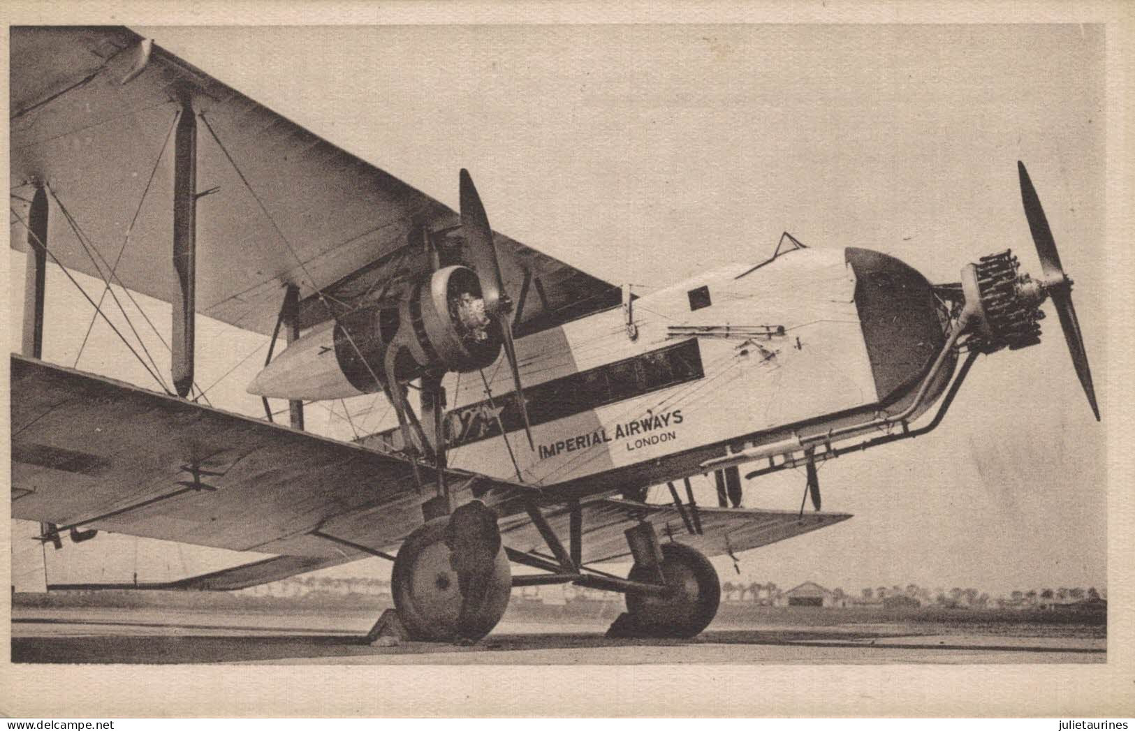 AVION INPERIAL AIRWAYS AVION ARGOSY 19 PASSAGERS CPA BON ETAT - 1946-....: Modern Era