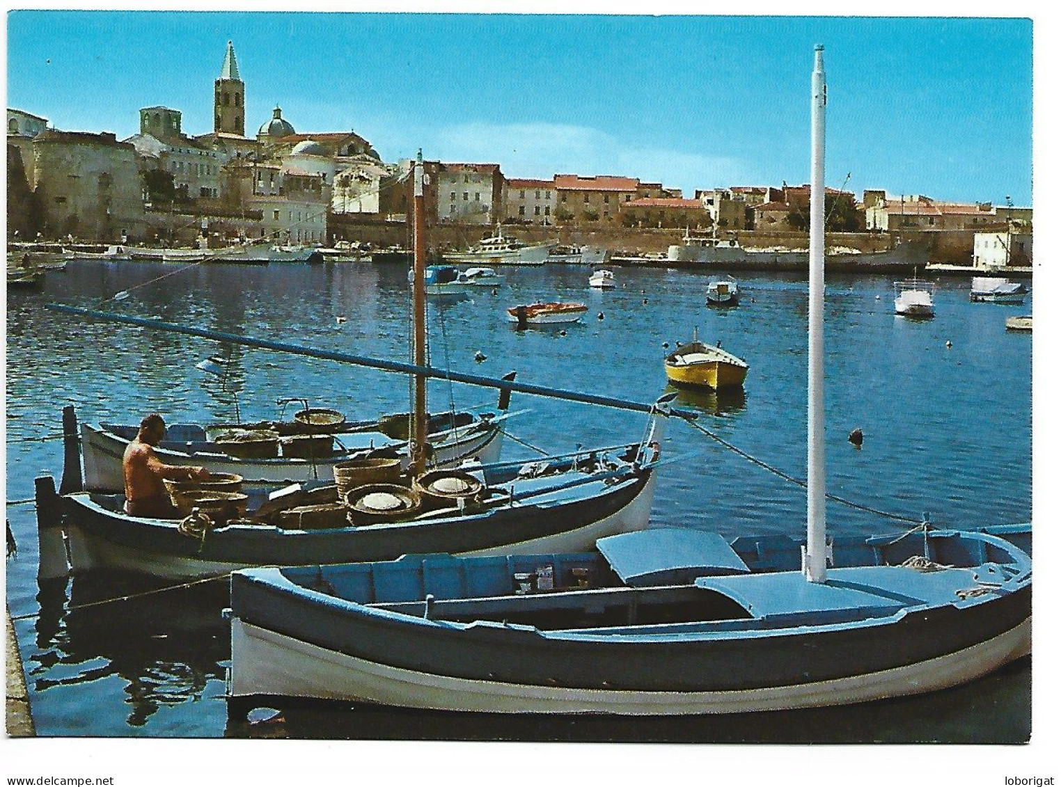 IL PORTO / THE PORT.- ALGHERO.-  CERDEÑA.-  ( ITALIA ) - Autres & Non Classés