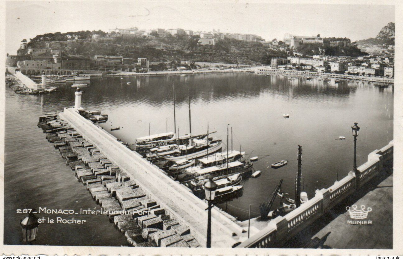 CPA - MONACO -INTERIEUR DU PORT - Harbor