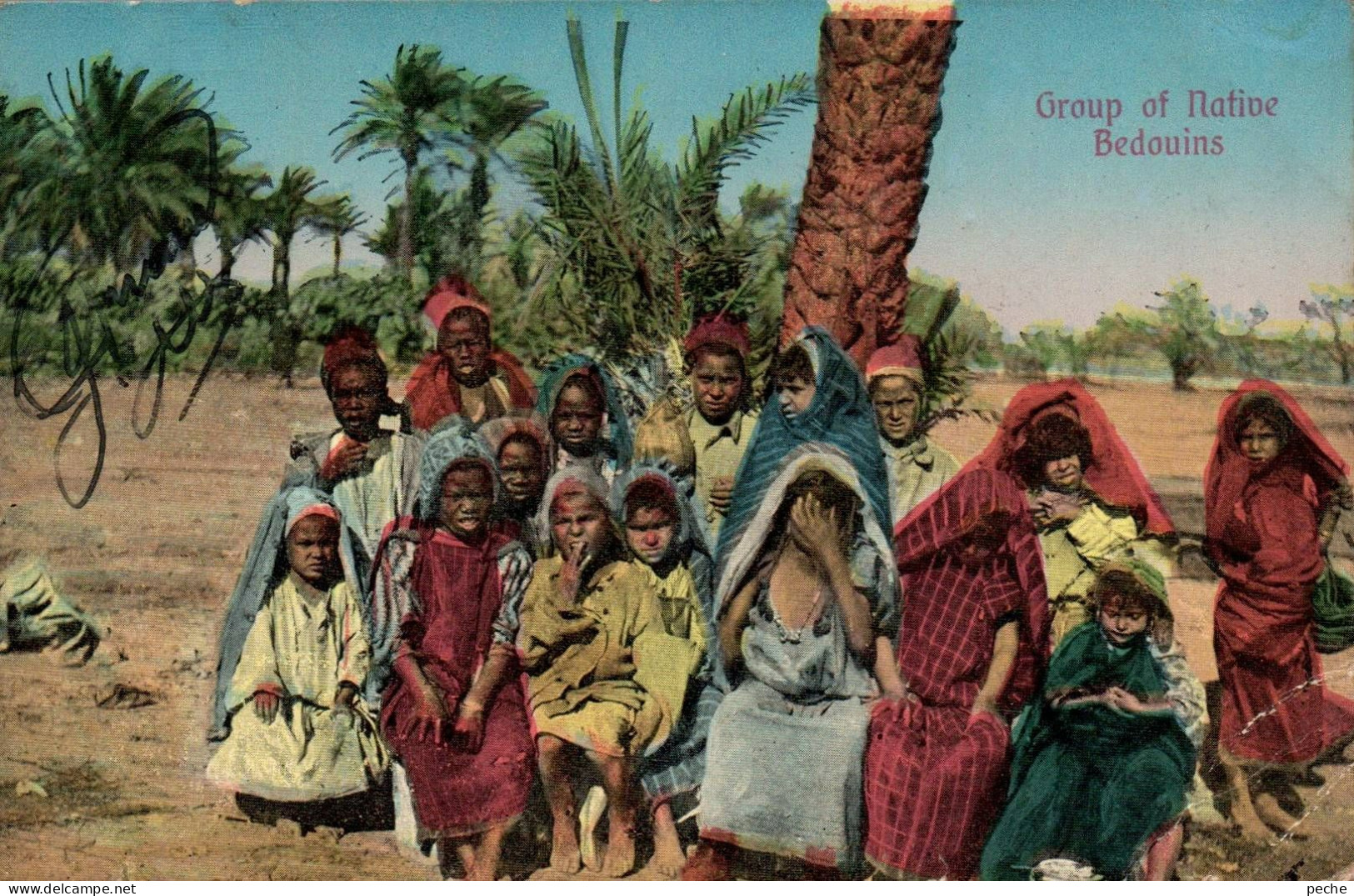 N°538 W -cpa Group Of Native Bedouins - Sonstige & Ohne Zuordnung