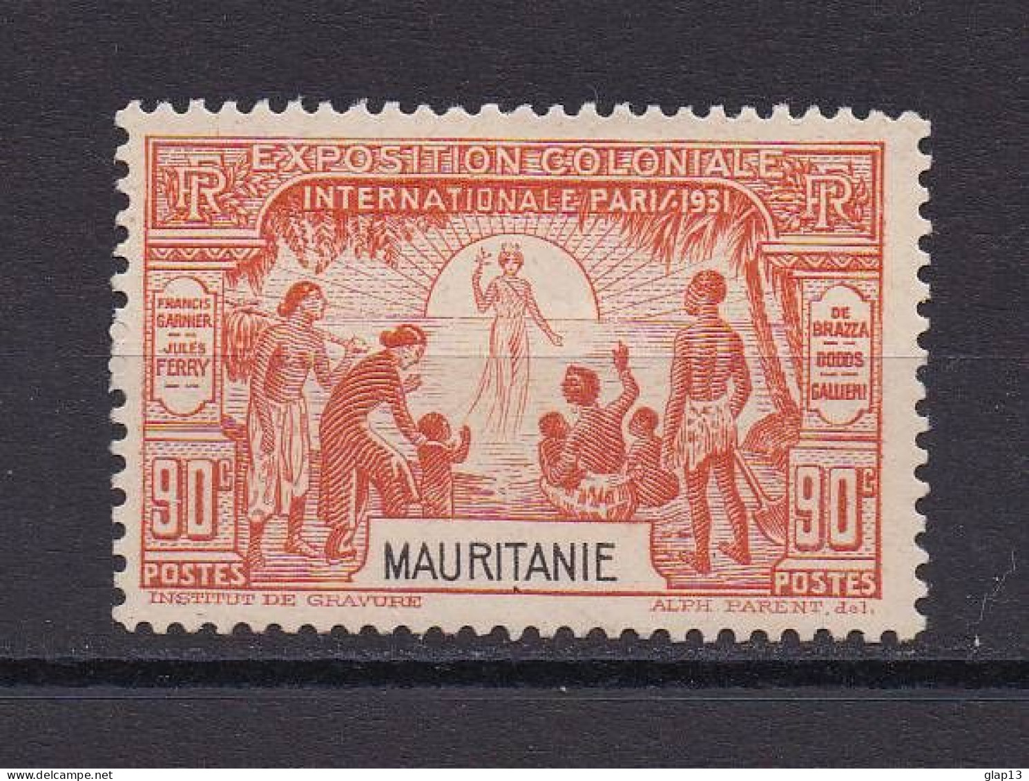 MAURITANIE 1931 TIMBRE N°63 NEUF AVEC CHARNIERE EXPOSITION - Nuovi