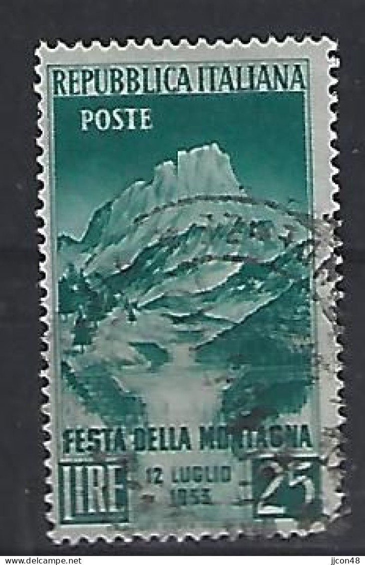 Italy 1953  Fest Des Berges (o) Mi.893 - 1946-60: Usados