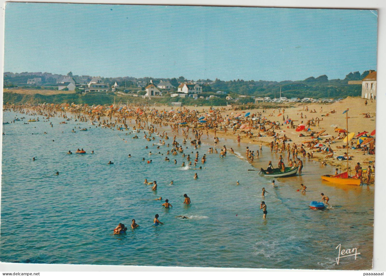 LE POULDU  LA PLAGE DU BELLANGENET - Le Pouldu