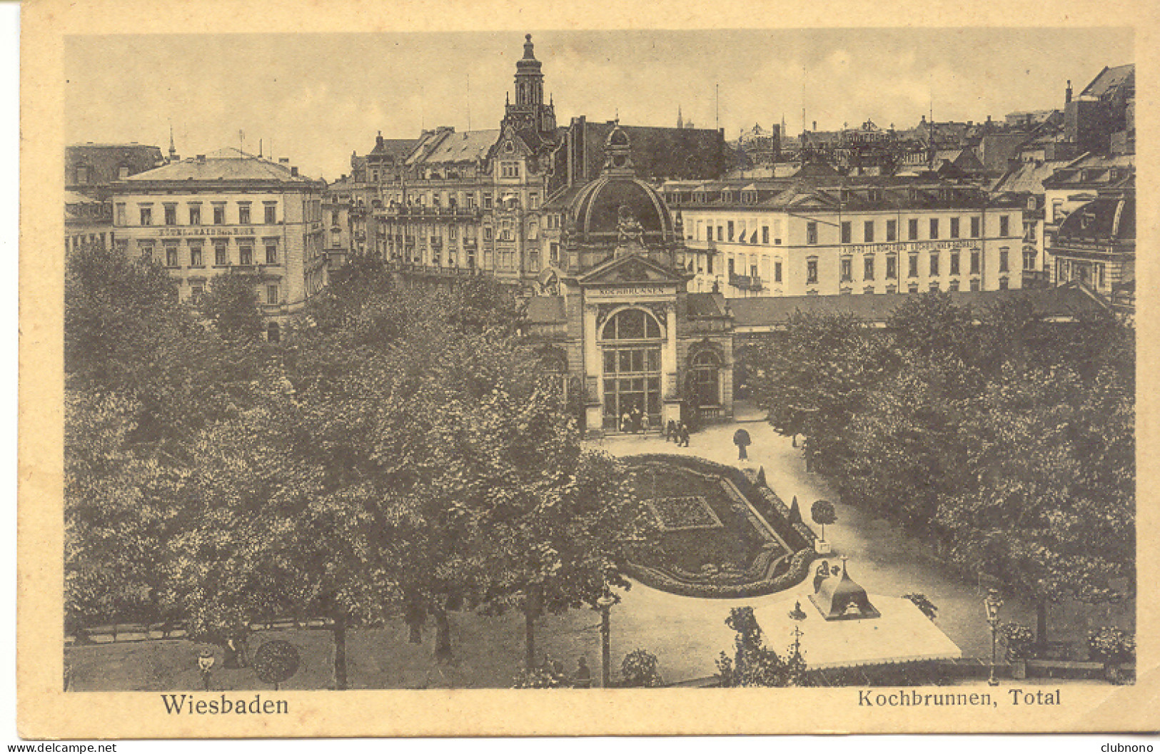 CPA - WIESBADEN - KOCHBRUNNEN TOTAL - Wiesbaden