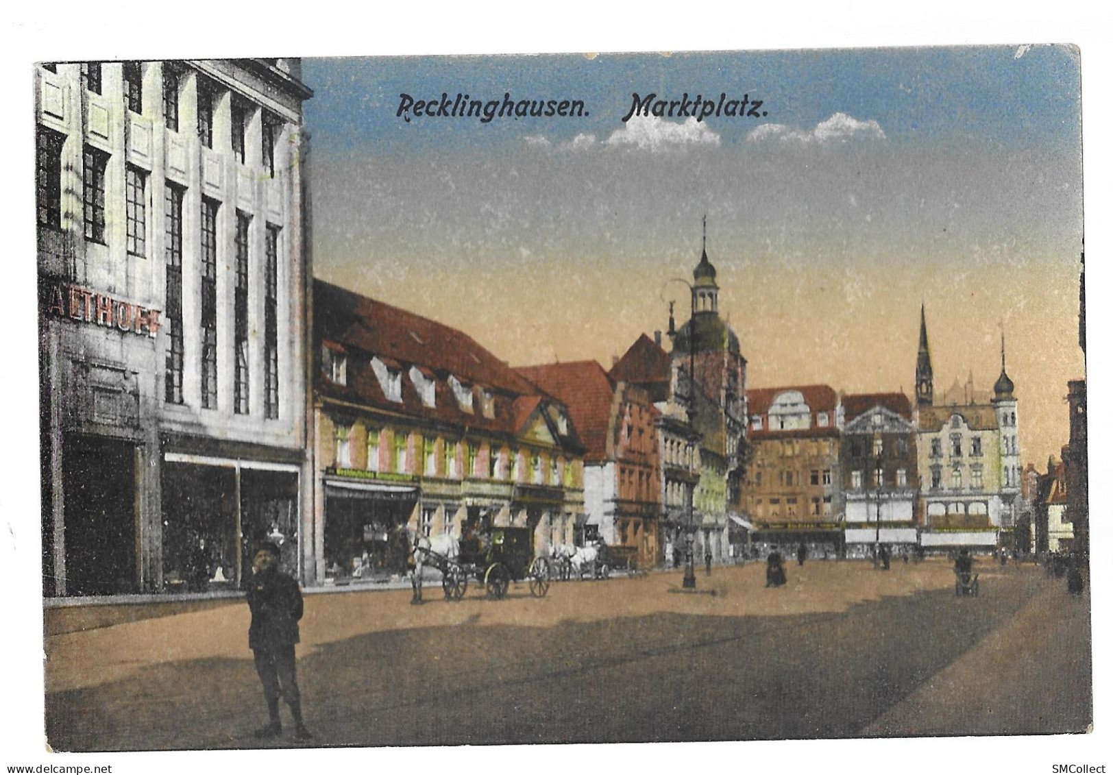Recklinghausen, Marktplatz (A18p63) - Recklinghausen