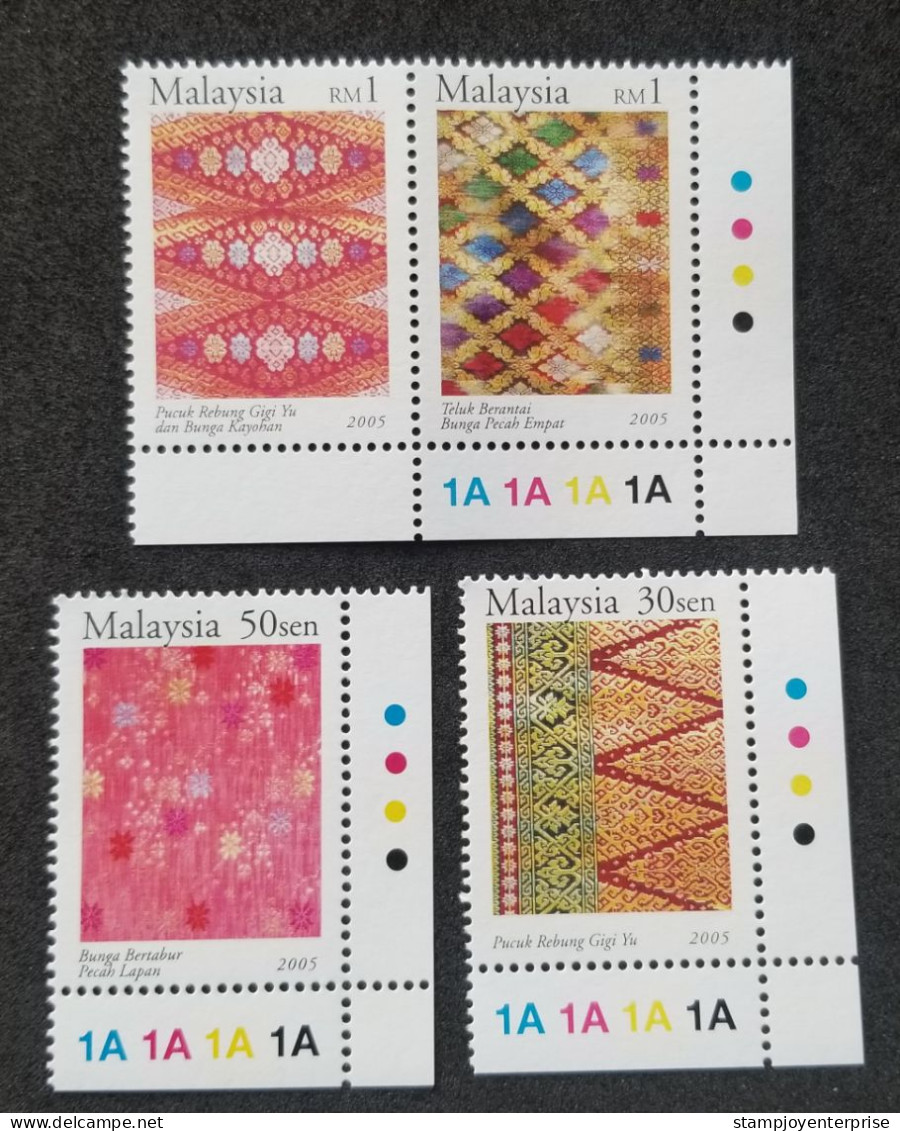 Malaysia Regal Heritage 2005 Textile Cloth Pattern Batik (stamp Color MNH - Malaysia (1964-...)