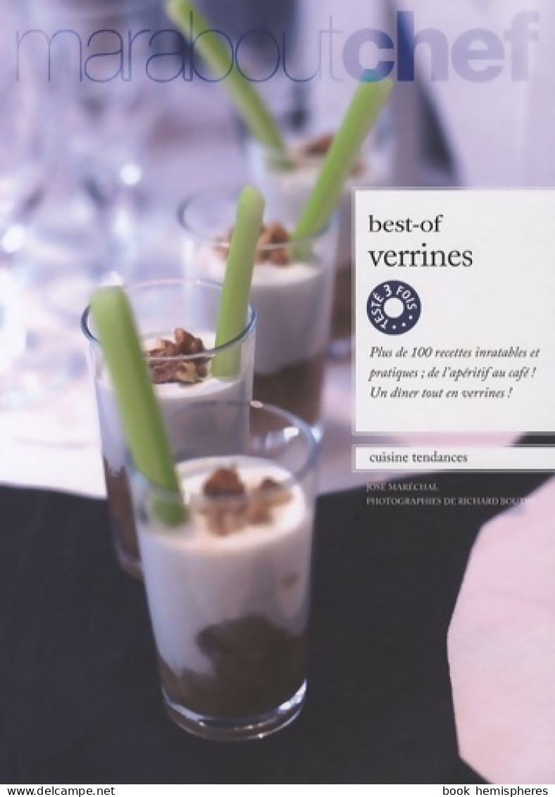 Best Of Verrines (2009) De José Maréchal - Gastronomie