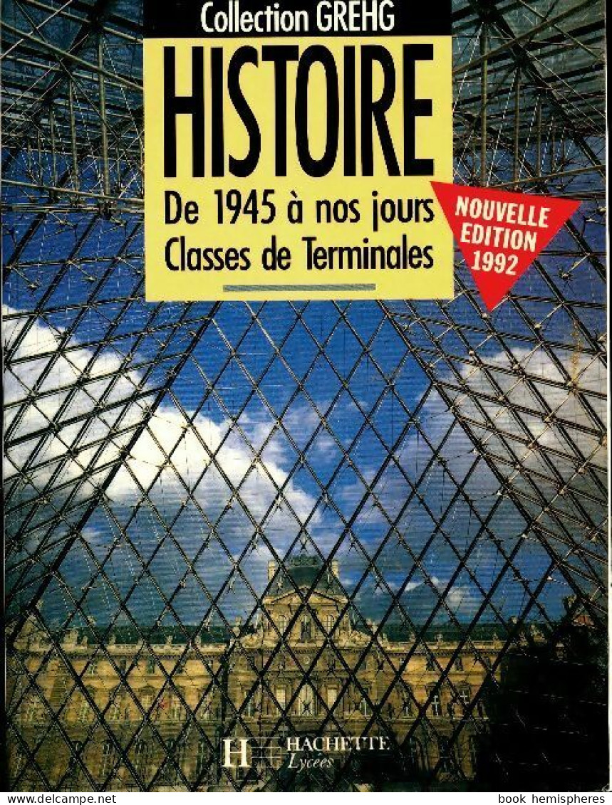 Histoire Terminales A,B,C,D (1992) De Régis Benichi - 12-18 Jahre