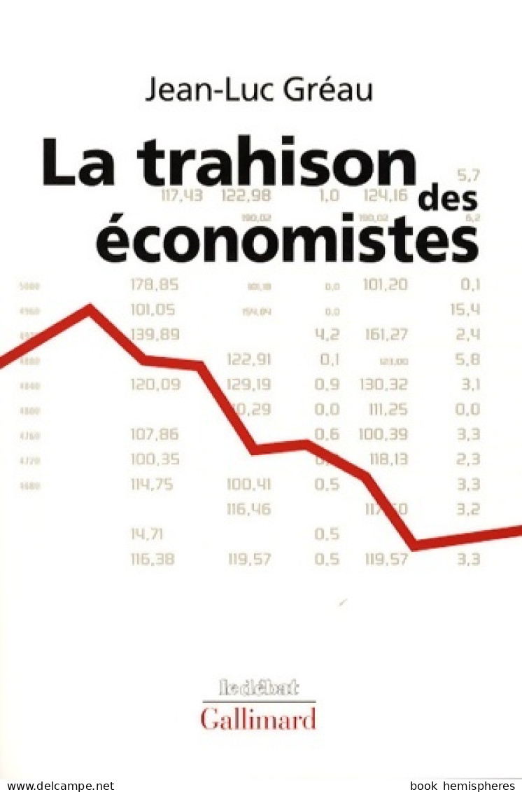 La Trahison Des économistes (2008) De Jean-Luc Gréau - Economía