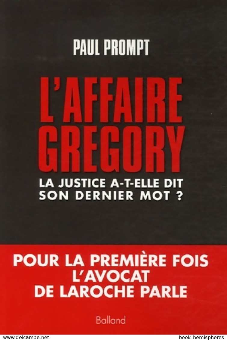 L'affaire Grégory : La Justice A-t-elle Dit Son Dernier Mot? (2007) De Paul Prompt - Cinema/Televisione