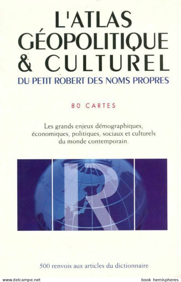 L'atlas Géopolitique & Culturel (2001) De Collectif - Mapas/Atlas