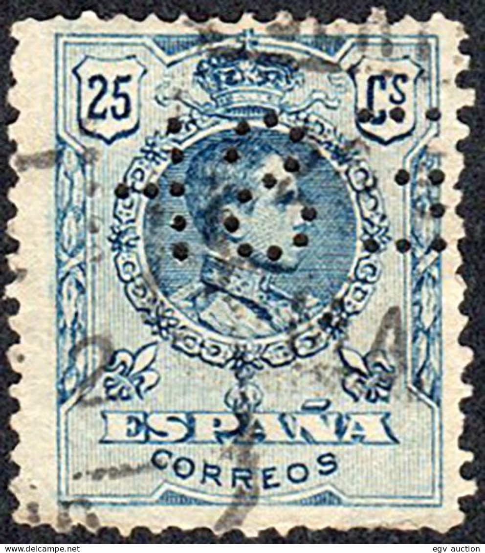 Madrid - Perforado - Edi O 274 - "ESH" (Banco) - Oblitérés