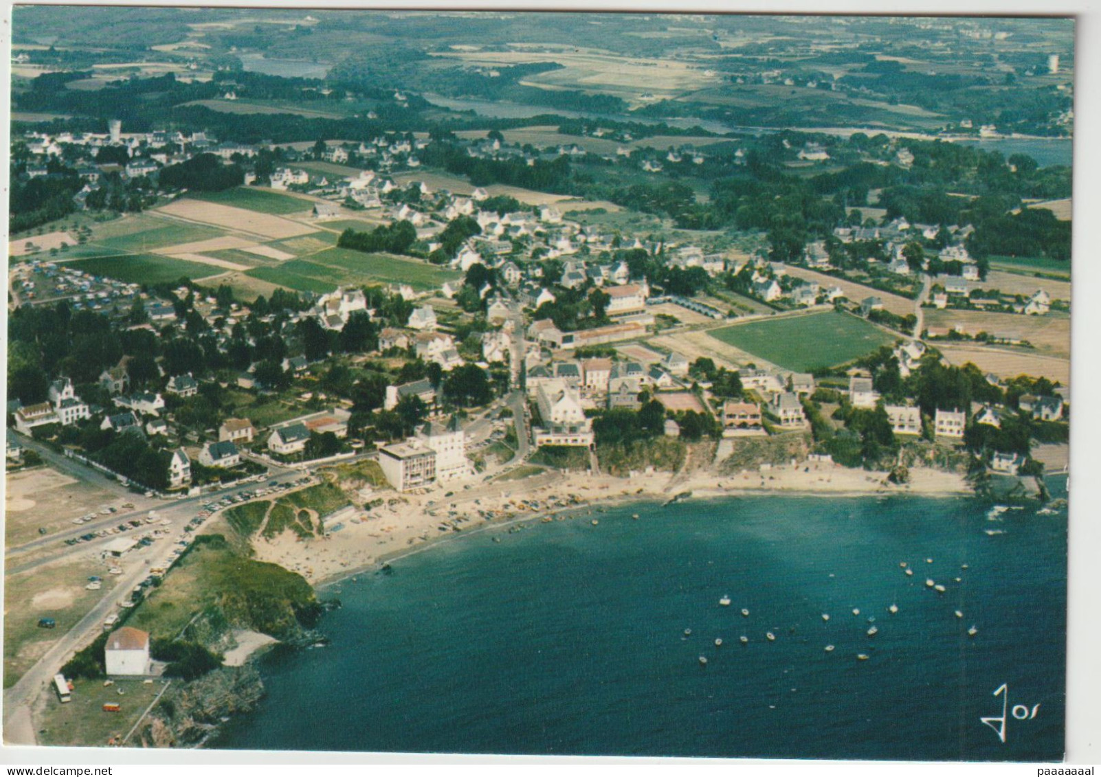 LE POULDU  VUE GENERALE DE LA PLAGE - Le Pouldu