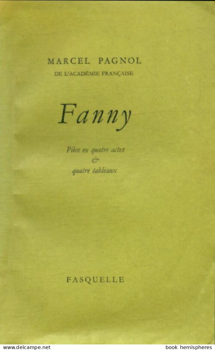 Fanny (1959) De Marcel Pagnol - Sonstige & Ohne Zuordnung