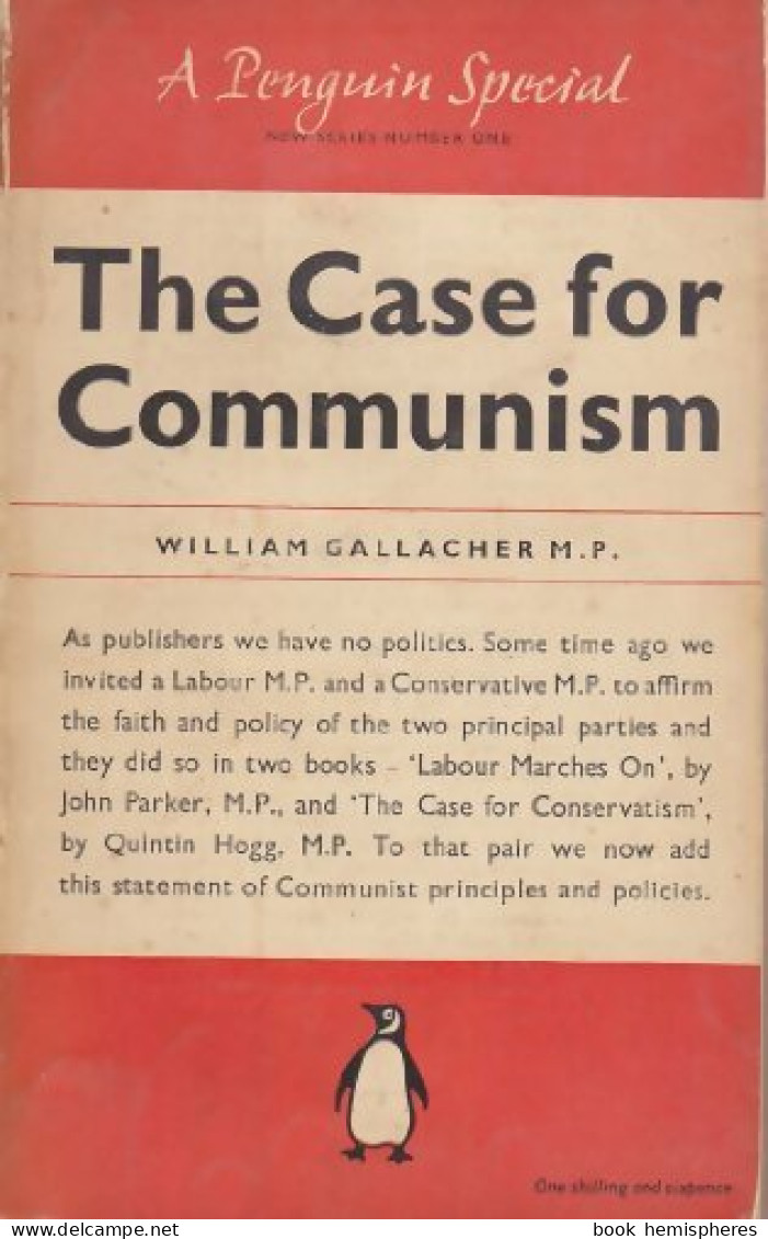 The Case For Communism (1949) De William Gallacher - Politica