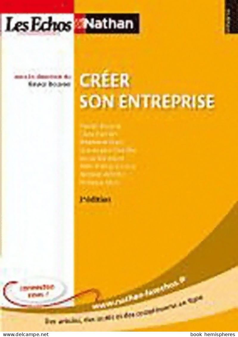 Créer Son Entreprise (2011) De Xavier Bouvier - Droit