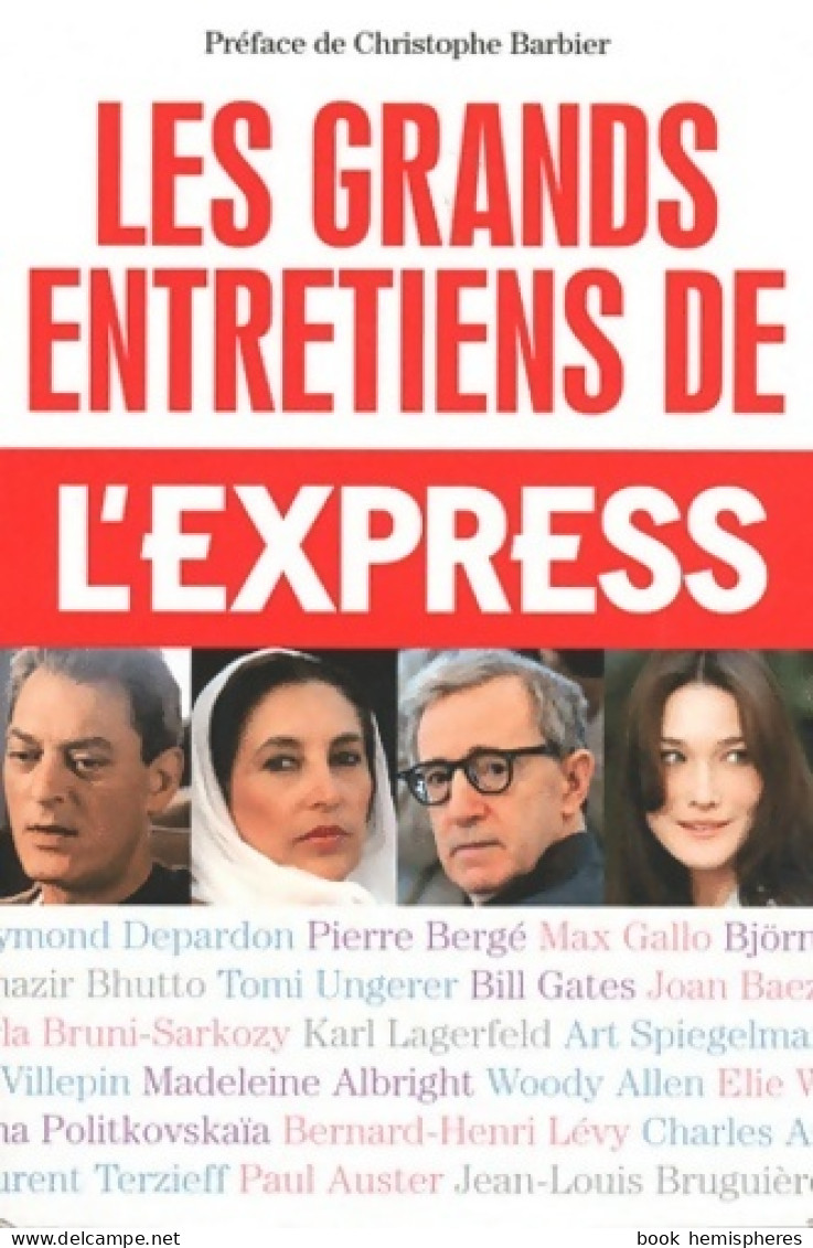 Les Grands Entretiens De L'express (2011) De Collectif - Cinéma/Télévision