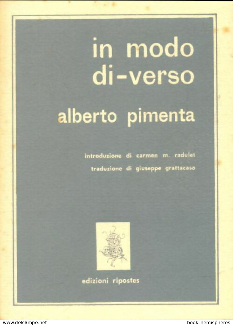 In Modo Di-verso (0) De Alberto Pimenta - Autres & Non Classés