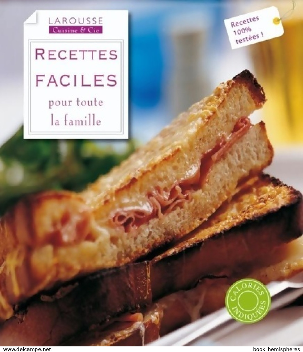 Recettes Faciles (2010) De Collectif - Gastronomie