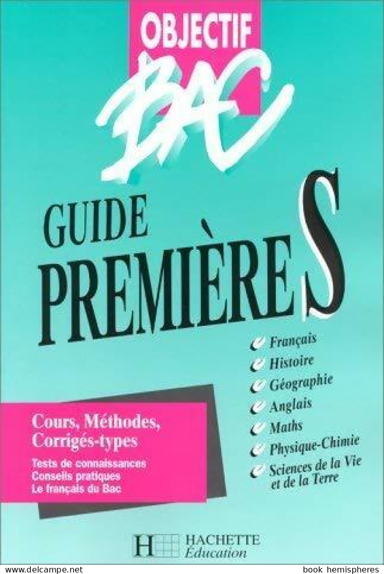 Guide Première S (1997) De Collectif - 12-18 Jaar