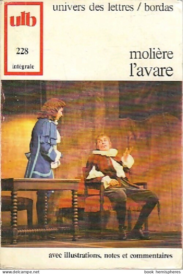 L'avare (1971) De Molière - Autres & Non Classés