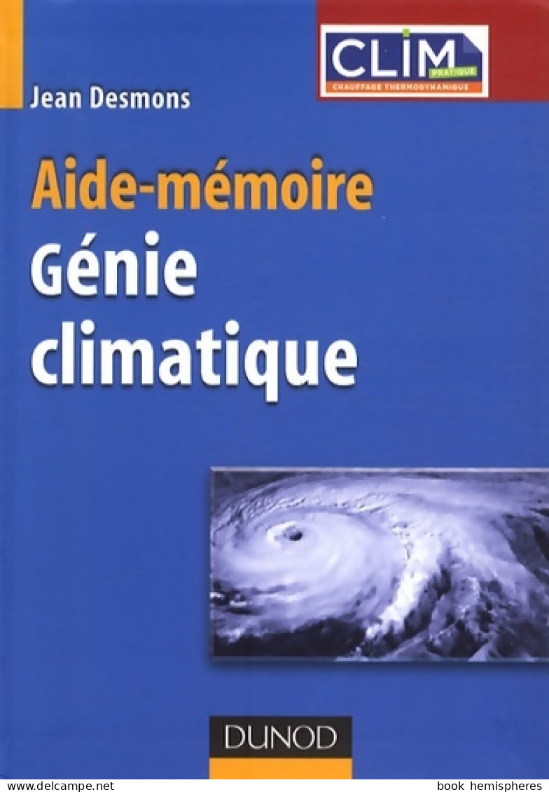 Génie Climatique (2008) De Jean Desmons - Sciences