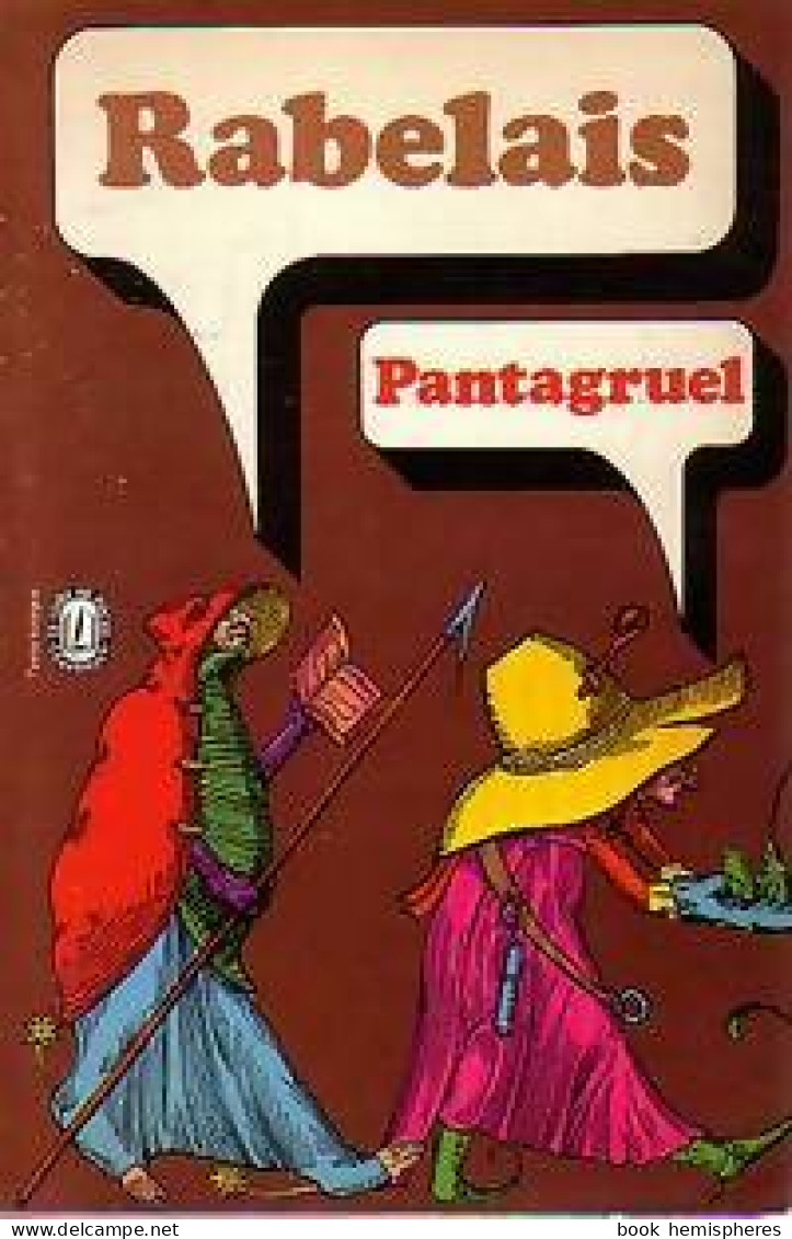 Pantagruel (1981) De François Rabelais - Klassieke Auteurs