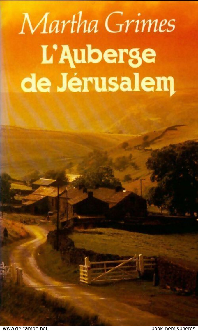 L'auberge De Jérusalem (1991) De Martha Grimes - Other & Unclassified