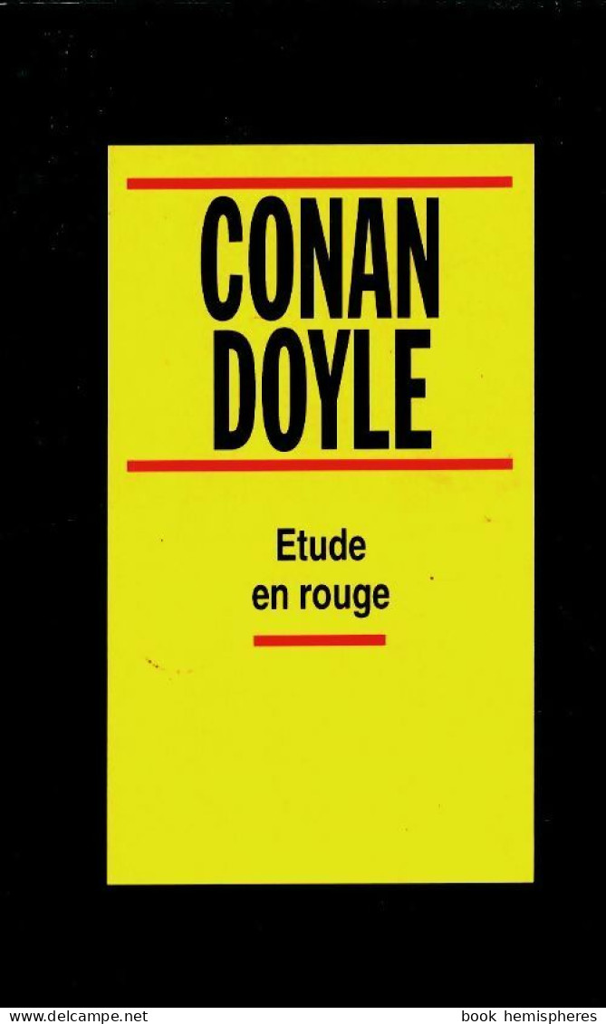 Etude En Rouge / Le Signe Des 4 (1994) De Arthur Conan Doyle - Other & Unclassified