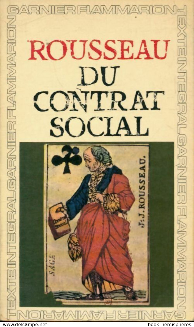 Du Contrat Social / Les Rêveries D'un Promeneur Solitaire (1966) De Jean-Jacques Rousseau - Psychology/Philosophy