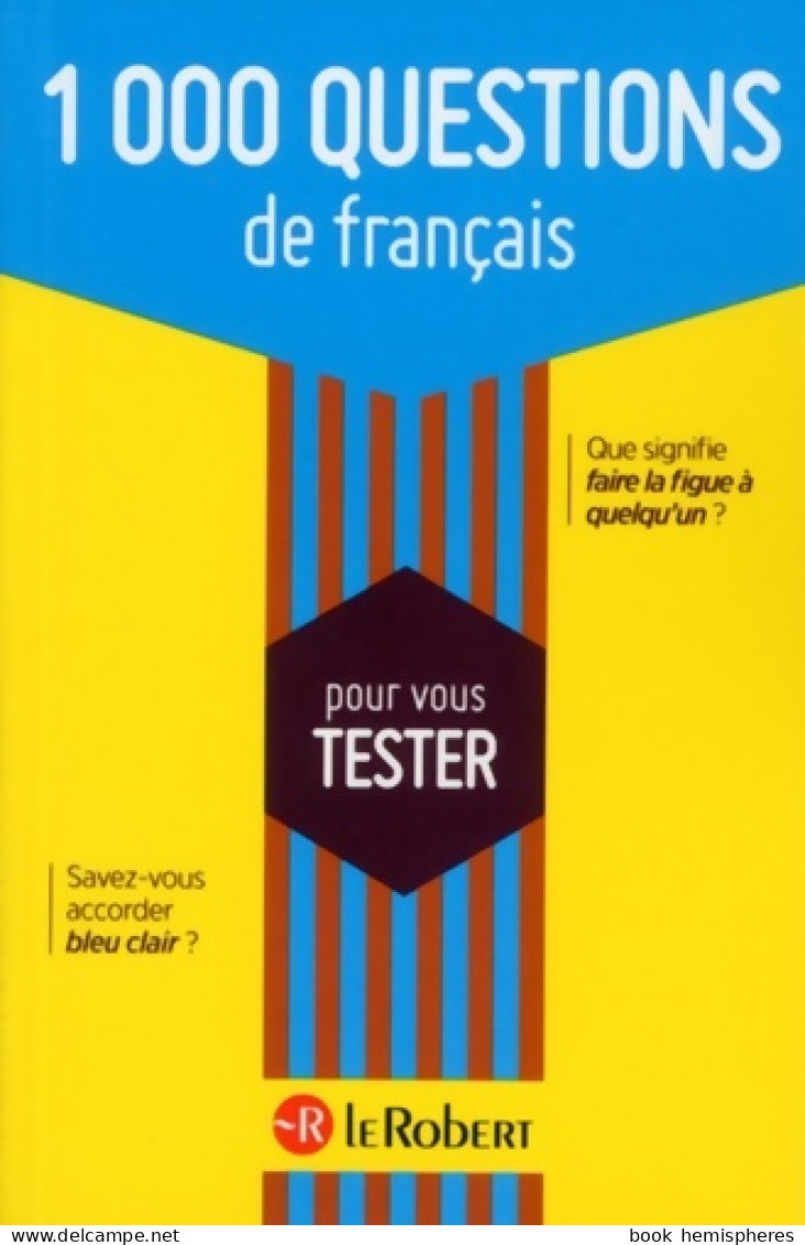 1 000 Questions De Français (2015) De Collectif - Wörterbücher