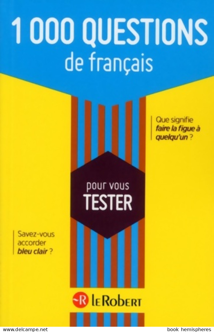 1 000 Questions De Français (2015) De Collectif - Dizionari