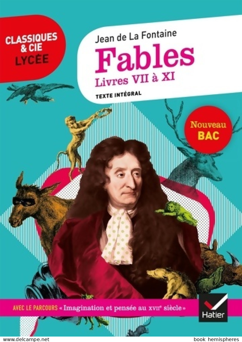 Fables Livres VII à XI (2019) De Jean De La Fontaine - Autres & Non Classés