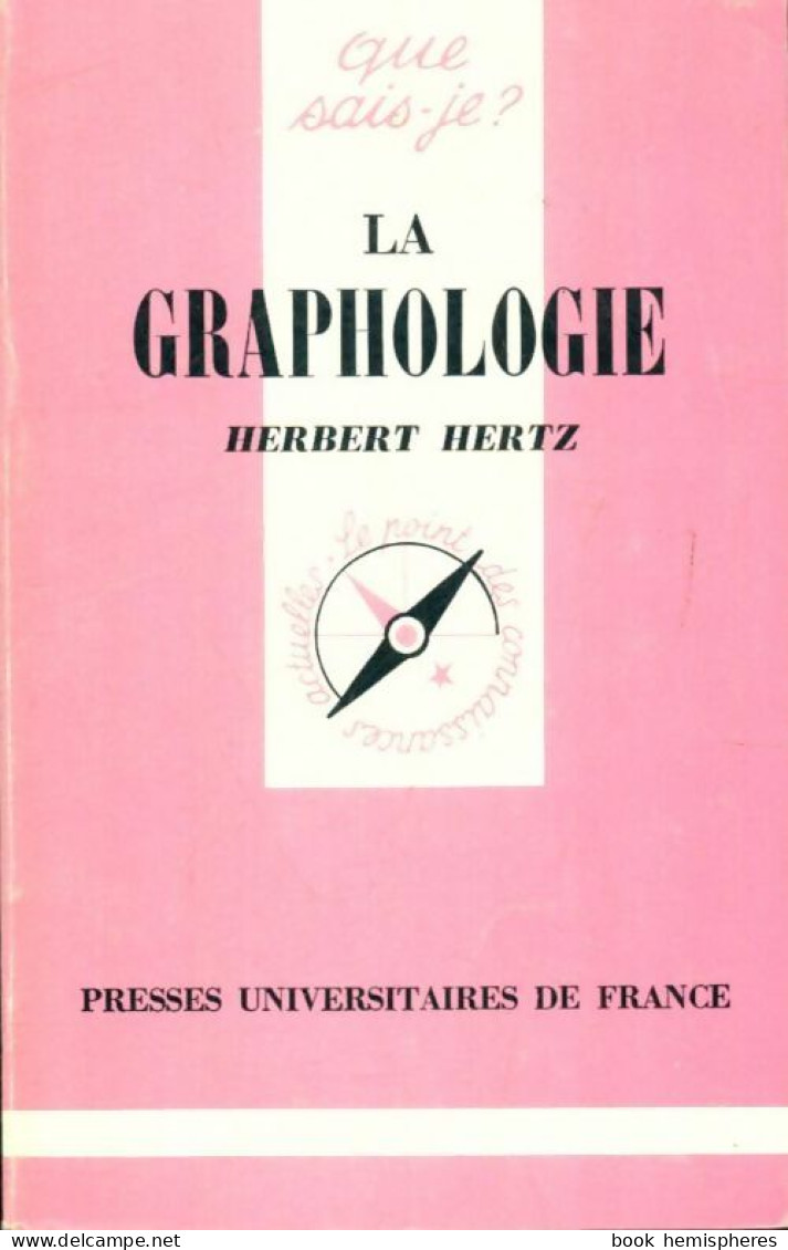 La Graphologie (1975) De Herbert Hertz - Psychology/Philosophy
