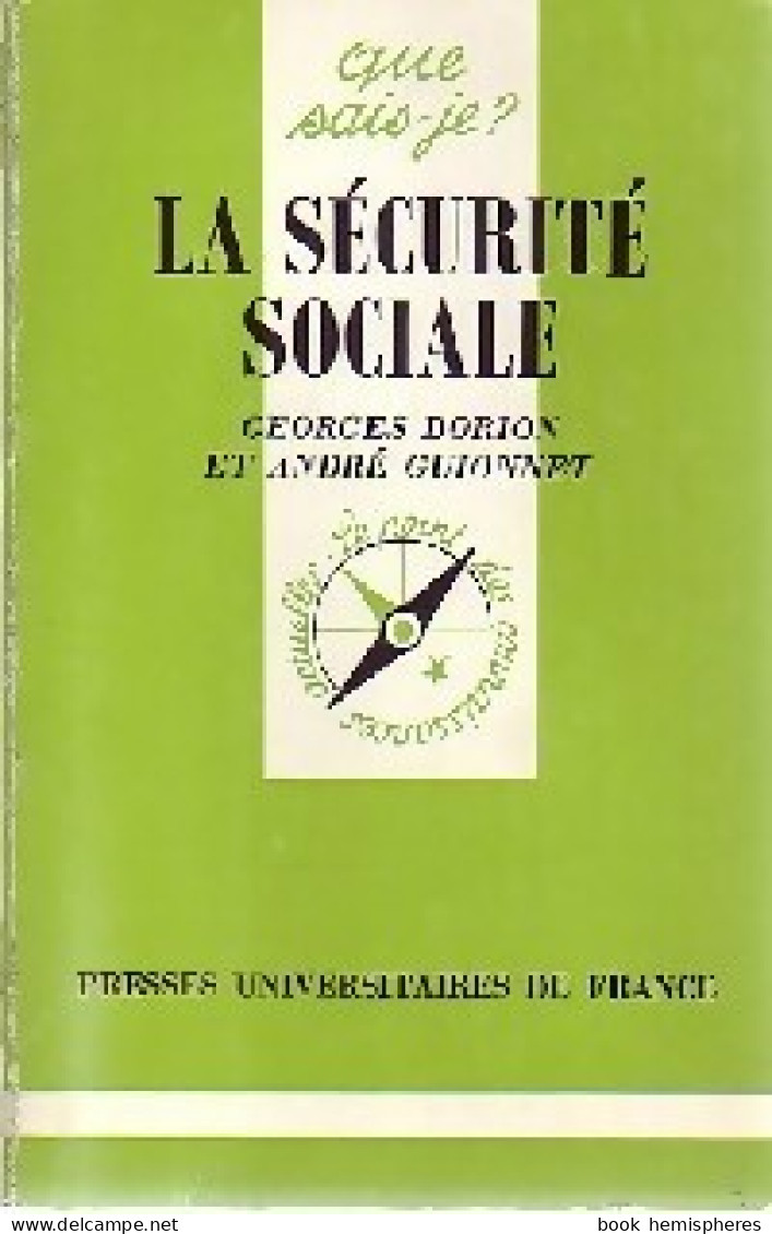 La Sécurité Sociale (1985) De Georges Guionnet - Economie