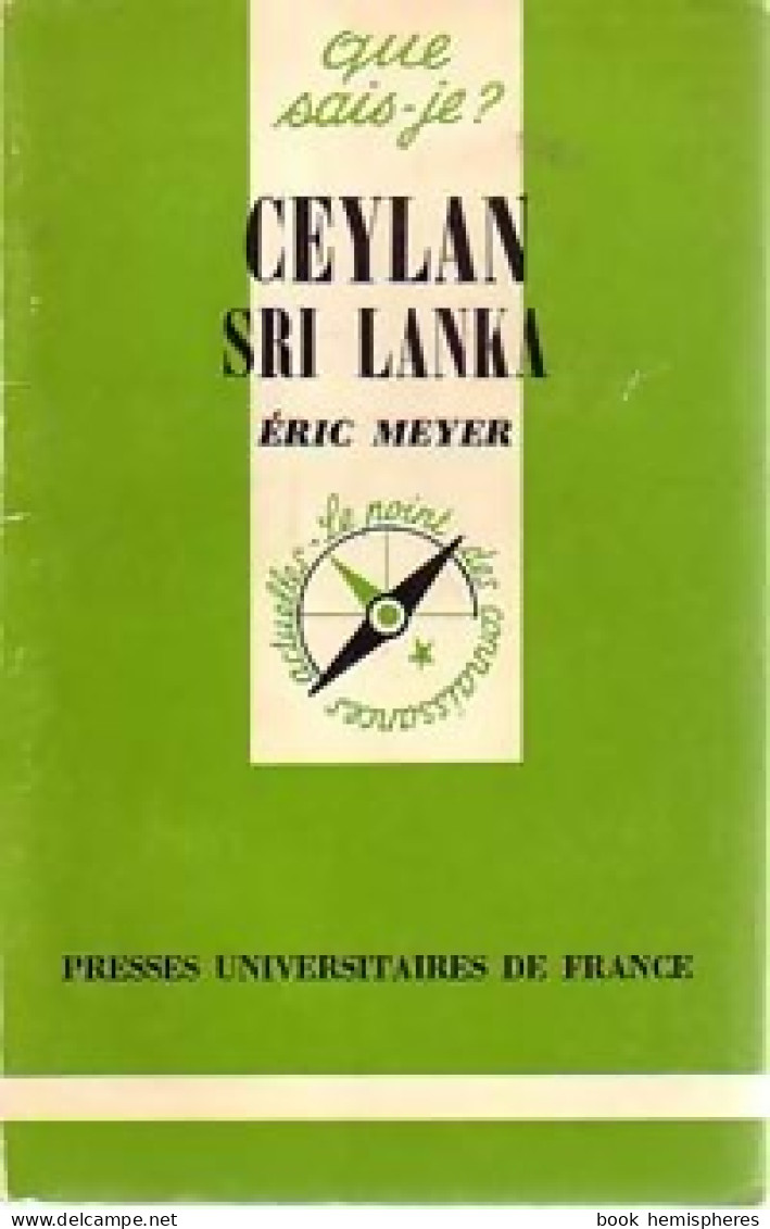 Ceylan « Sri Lanka » (1977) De E. Meyer - Geografia