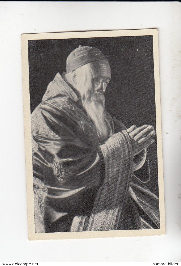 Mit Trumpf Durch Alle Welt  Fremde Rassen China Ein Lama Budhistischer Priester   B Serie 7 #3 Von 1933 - Zigarettenmarken