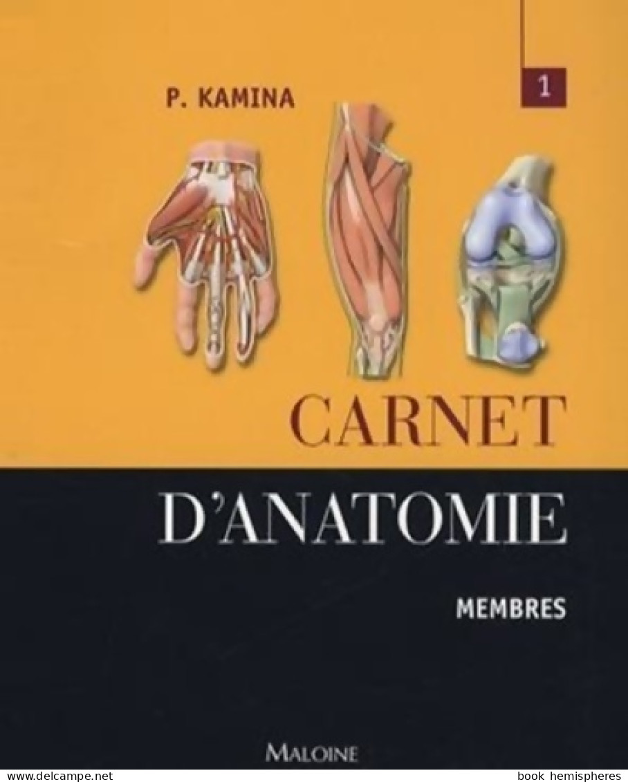 Carnet D'anatomie (2007) De Pierre Kamina - Über 18