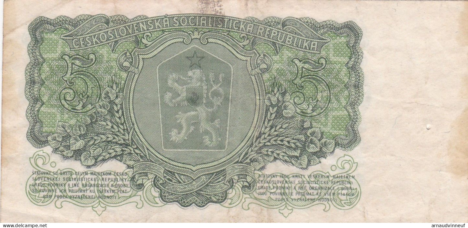 5 PAT KORUN 1961 - Checoslovaquia