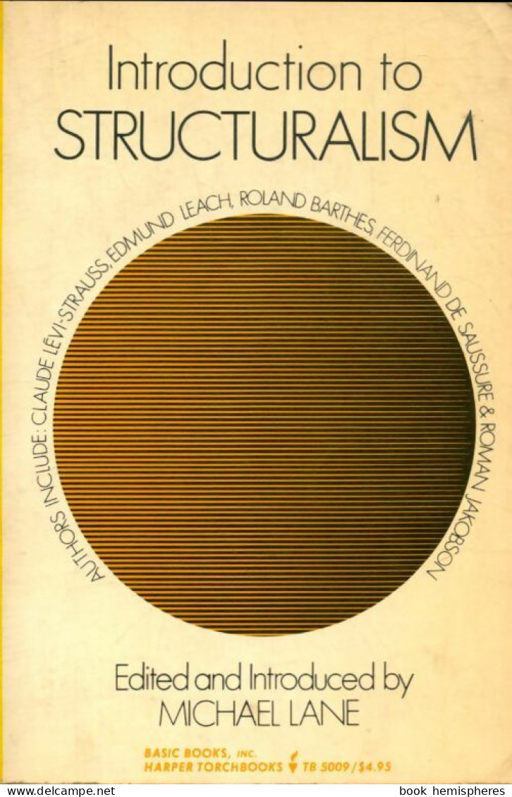 Introduction To Structuralism (1970) De Collectif - Psychologie/Philosophie